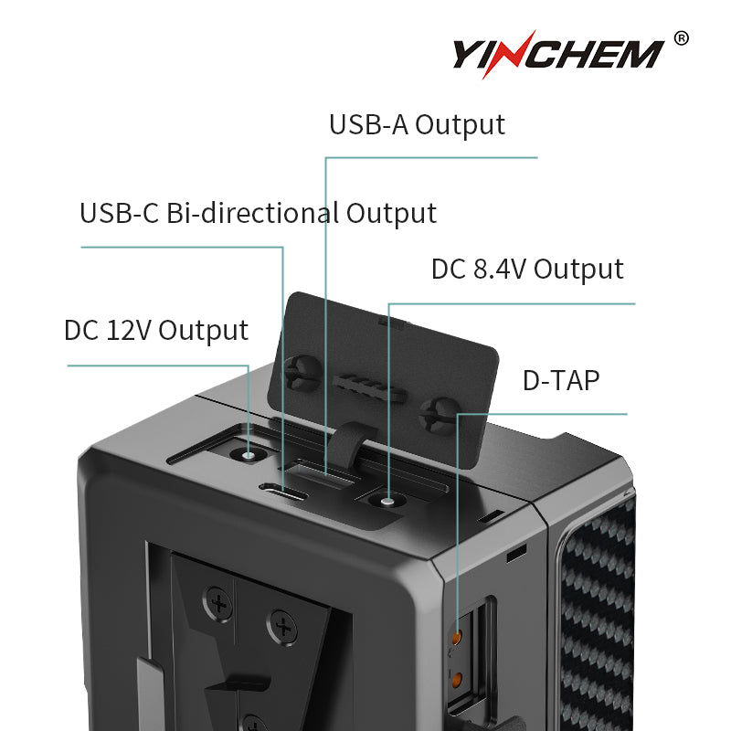 Yinchem Blade50S V-Mount Battery